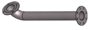 Проставка ПТ СГ-30-120/90-800-Ф/Ф, нерж. cталь